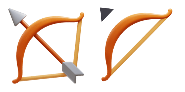 Archer Bowl 3D Emoji
