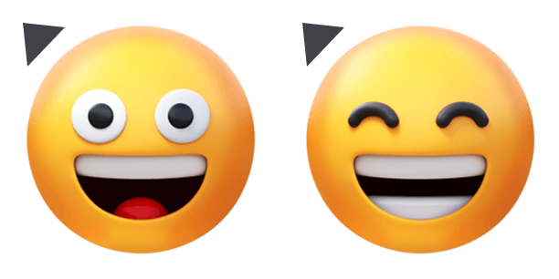 Grinning Face 3D Emoji