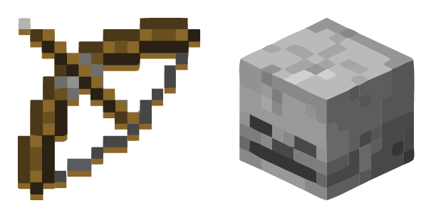 Bow And Skeleton Minecraft