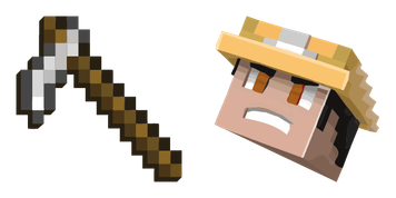 Pack de curseurs Farmer Minecraft