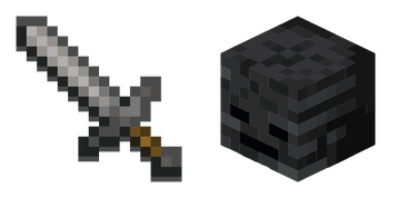 Wither Skeleton Minecraft Cursor Pack