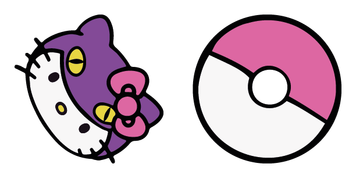 Hello Kitty Pokemon Cursor Pack