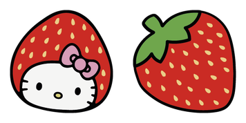 Pack de curseurs Hello Kitty Strawberry