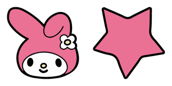 My Melody Pink Bunny Hello Kitty Cursor Pack