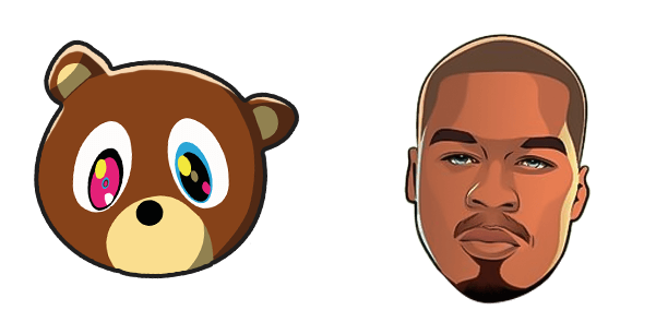 Kanye West Hip-Hop Rappers