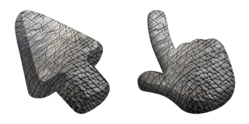 Elephant Animal Skin Texture Cursor Pack