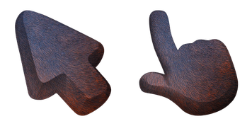 Horse Animal Skin Texture Cursor Pack