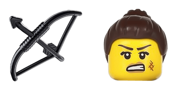 Archer Girl Lego Cursor Pack