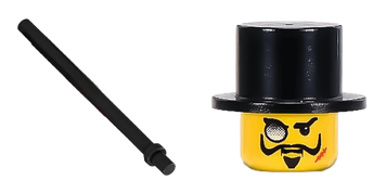 Lord Sam Sinister with Black Top Hat Lego Cursor Pack