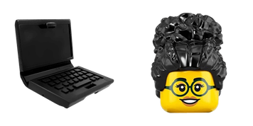 Pack de curseurs Programmer Girl Lego