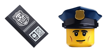 Pack de curseurs Rules Police Lego