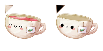 Paquete de Cursores Tea Cup Kawaii Food And Drinks