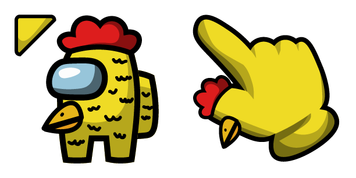 Chicken Impostor Cursor Pack