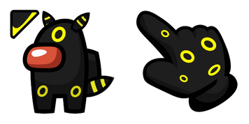 Umbreon impostor among us cursor Cursor Pack