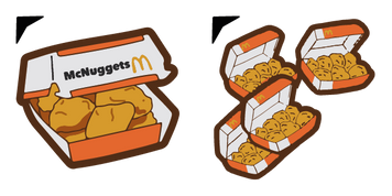 Pack de curseurs Mc Nuggets 