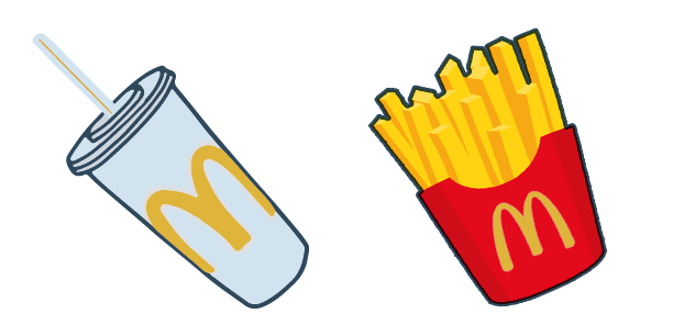 McDonalds Eats And Drinks cute cursor