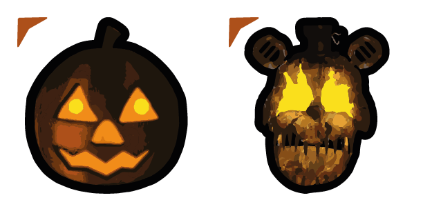 Jack O Chica Five Nights at Freddy’s cute cursor