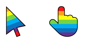 Rainbow Cursor Pack