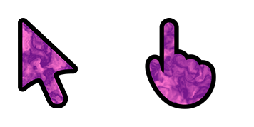 Purple Clouds Cursor Pack