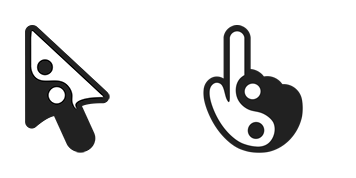 Yin and Yang Cursor Pack