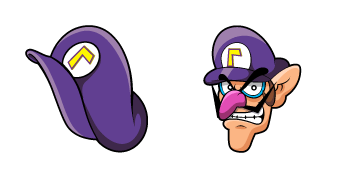 Super Mario Waluigi & Hat Cursor Pack