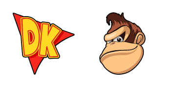 Super Mario Donkey Kong Cursor Pack