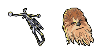 Star Wars Chewbacca & Bowcaster Cursor Pack