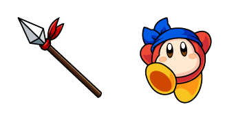 Kirby Bandana Waddle Dee & Spear Animated
