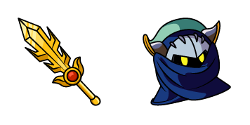 Kirby & Meta Knight Sword Cursor Pack