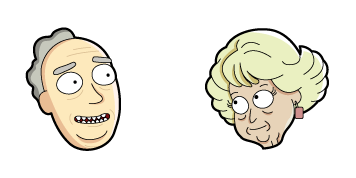 Rick and Morty Leonard & Joyce Smith Cursor Pack