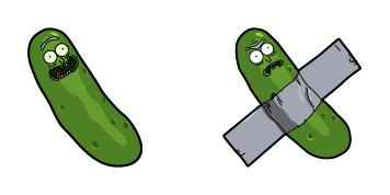 Rick and Morty Duct Tape Pickle Rick Cursor Pack