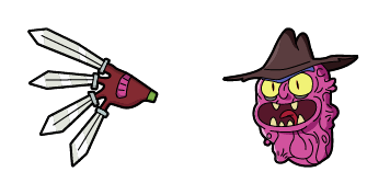 Rick and Morty Scary Terry Cursor Pack