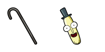 Rick and Morty Mr. Poopybutthole & Cane