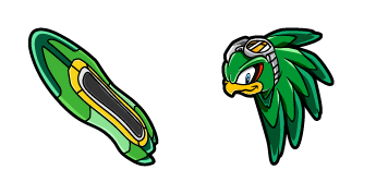 Sonic Jet the Hawk Cursor Pack