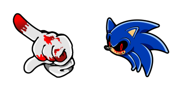 Sonic.exe Cursor Pack