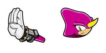 Sonic Espio the Chameleon Cursor Pack