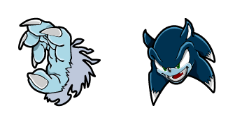 Sonic the Werehog Cursor Pack