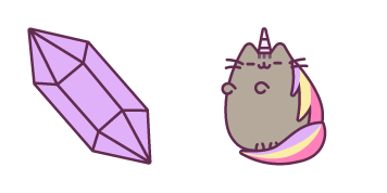 Pusheen Pusheenicorn & Crystal Cursor Pack