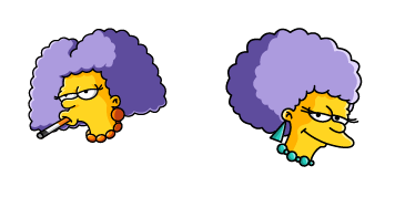 The Simpsons Patty & Selma Bouvier Animated