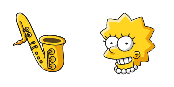 The Simpsons Lisa & Saxophone
