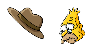 The Simpsons Abraham & Hat