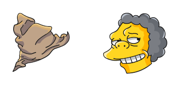 The Simpsons Moe Szyslak & Bar Rag