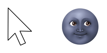New Moon Face Emoji Windows