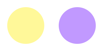 Yellow & Purple Circle Cursor Pack