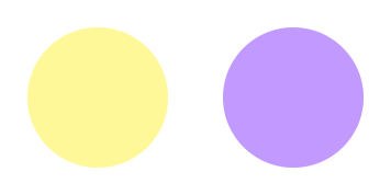 Yellow & Purple Circle