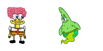 Spongebob Zombie & Ghost Patrick Cursor Pack