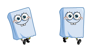 Spongebob Halloween Ghost Cursor Pack