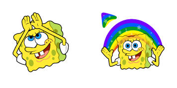 Sponge Bob Imagination Meme Cursor Pack