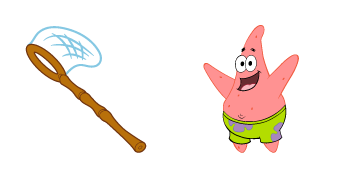 SpongeBob Patrick Star & Net Cursor Pack