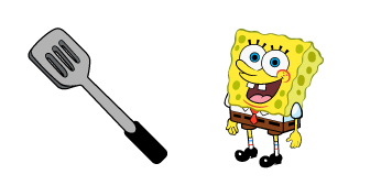 SpongeBob Squarepants & Spatula Cursor Pack